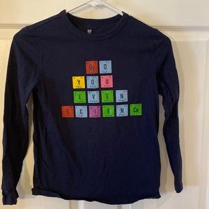 Periodic kids shirt